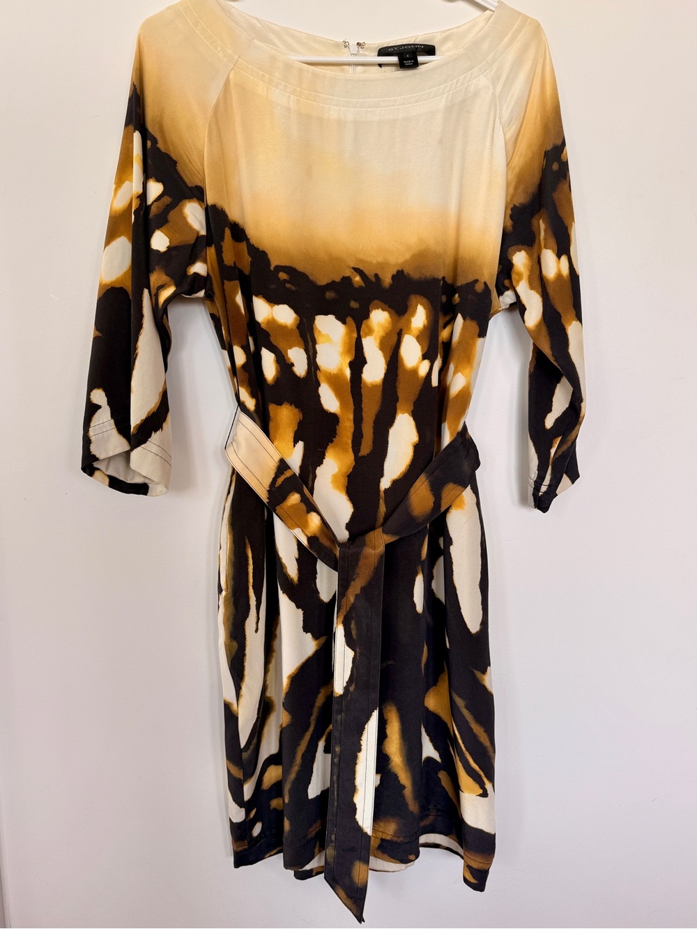 St. John Silk Summer Dress